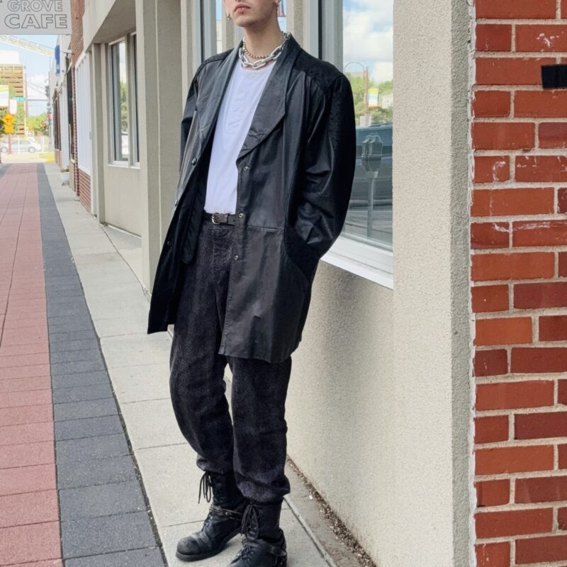 1980s leather/suede jacket