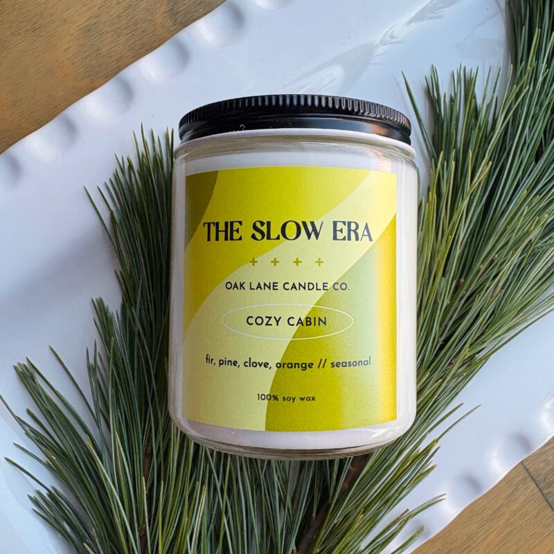 Oak Lane x TSE Seasonal Cozy Cabin 16 oz candle