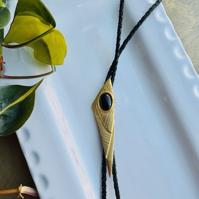 One Hand Ties "Hansel" bolo tie