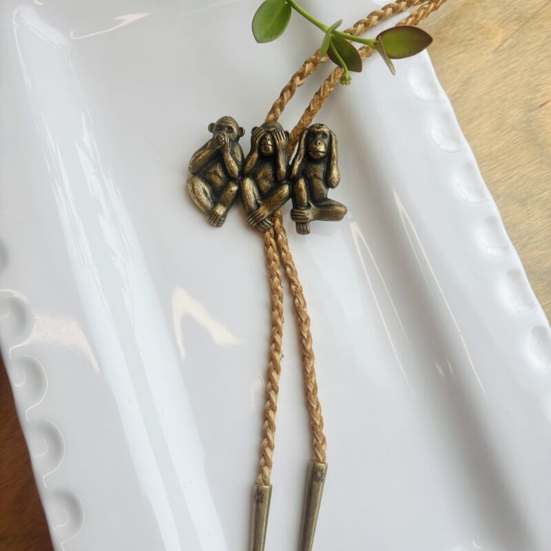 One Hand Ties "Jamie" bolo tie