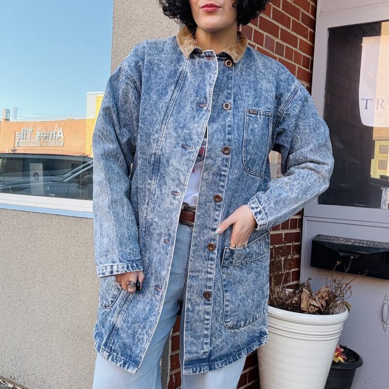 1980s Lee Acid Wash Denim Jacket