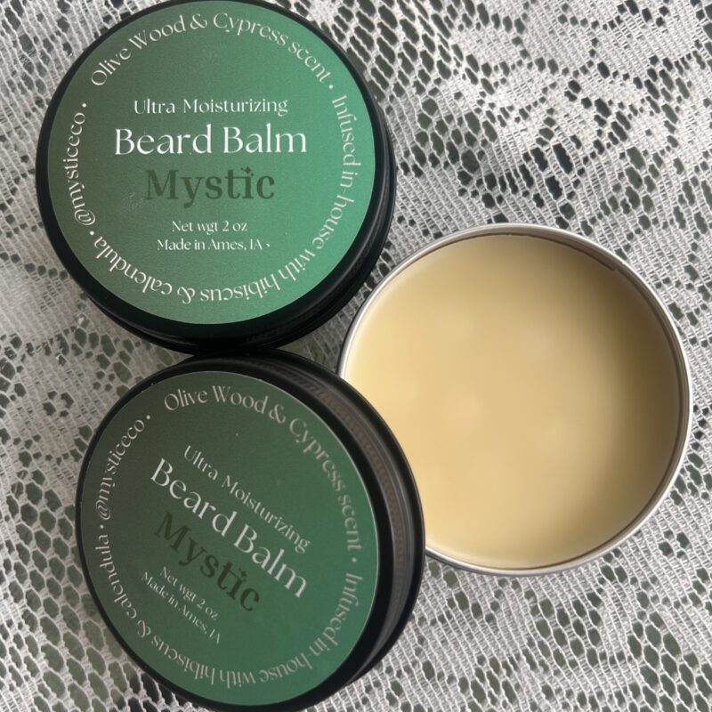 Mystic Beard Balm in Olive Wood & Cypress