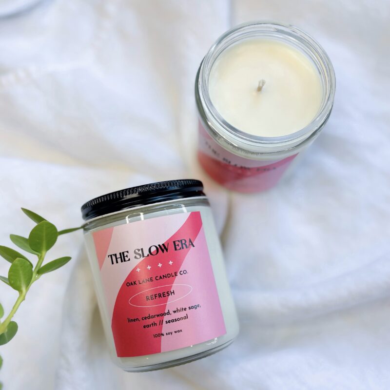 TSE x Oak Lane Candle Co “Refresh” Seasonal 16 oz Candle