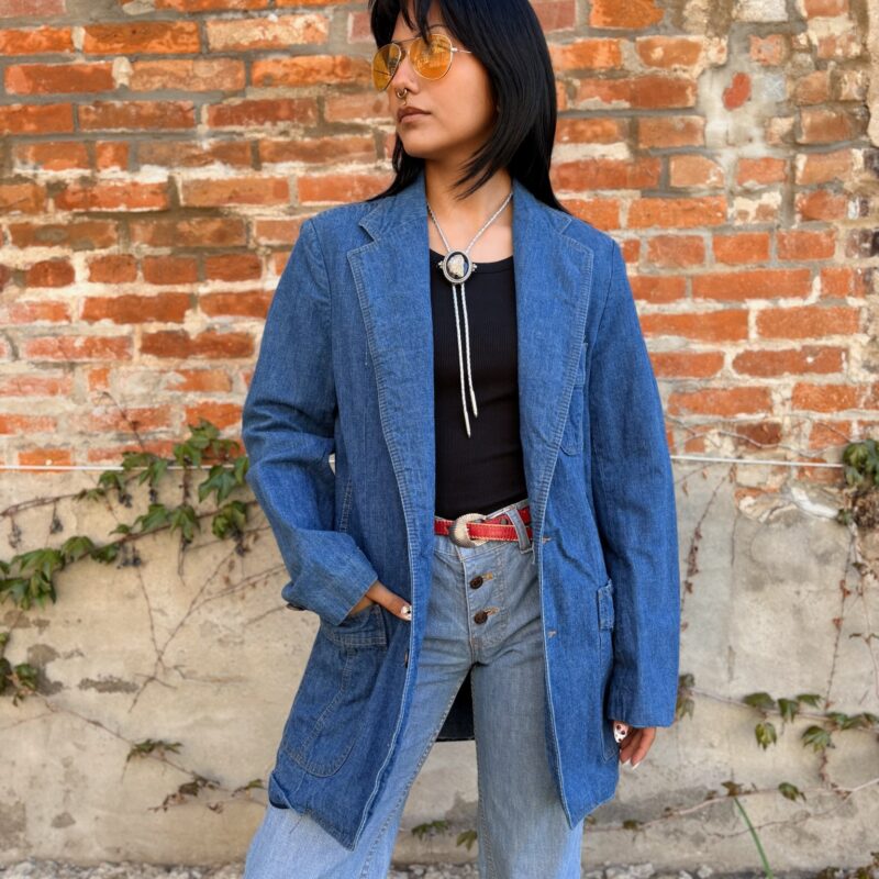 1970s Lee denim blazer