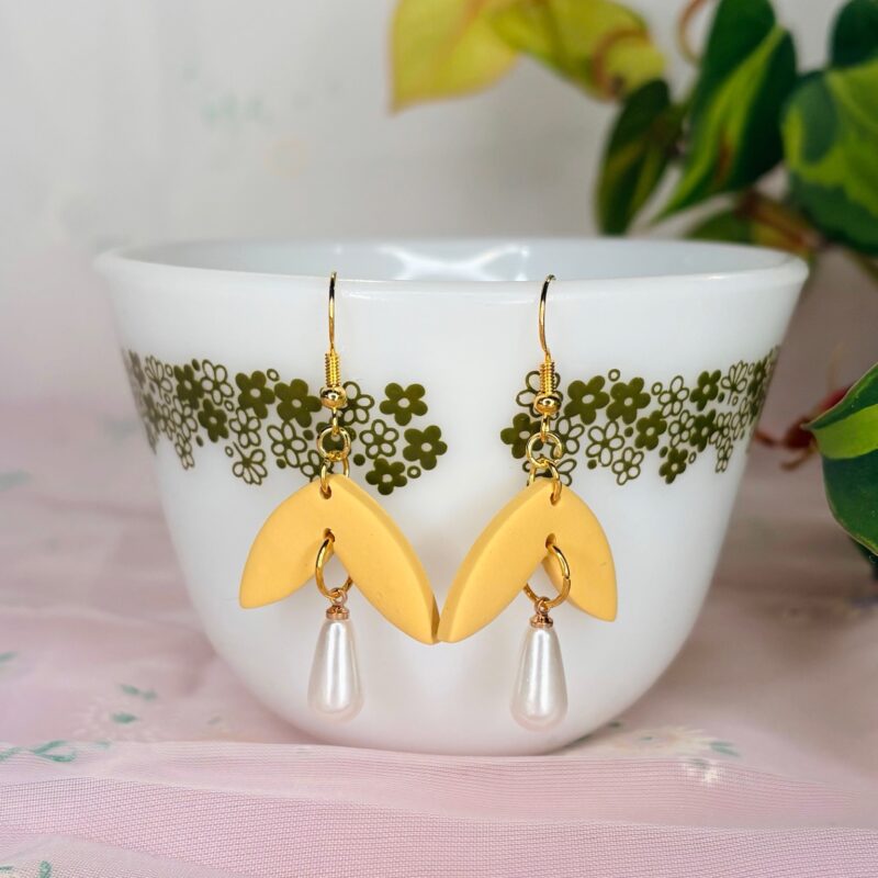 TSE x Jen Maguire “The Bree” earring in yellow