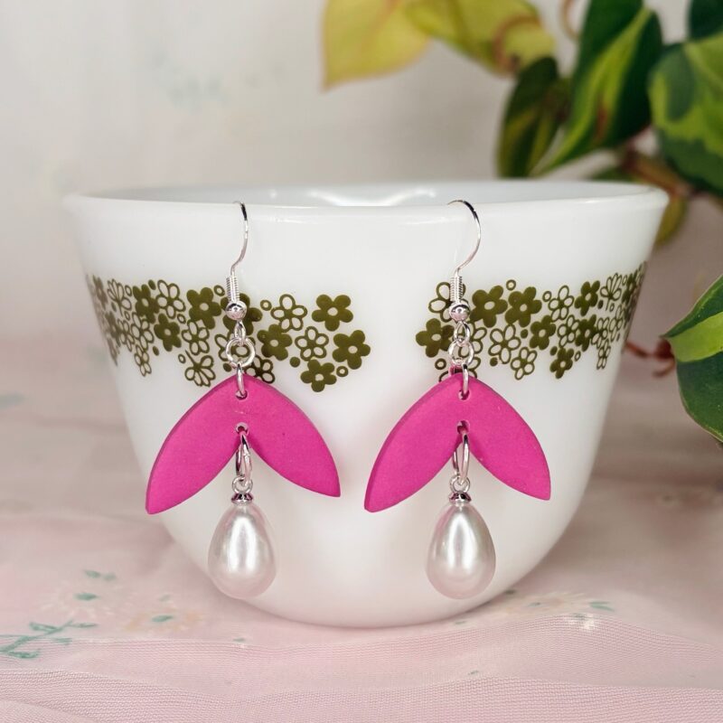 TSE x Jen Maguire “The Bree” earring in purple