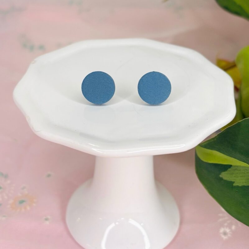TSE x Jen Maguire “The Dot” earring in blue