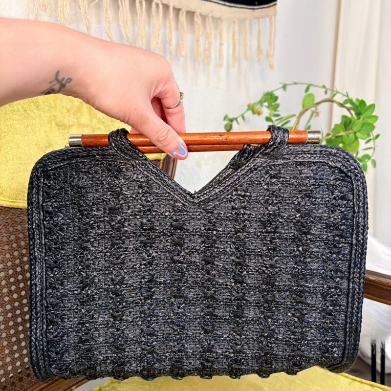 Vintage Black Handbag