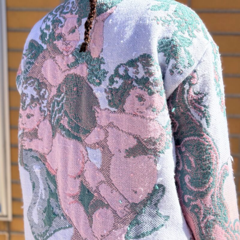TSE X RE/LOADED UPCYCLED CHERUB FRINGE DUSTER