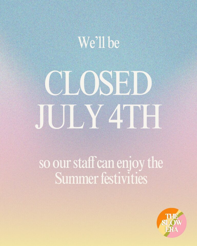 Instagram post from theslowera. This post is in position 1.
